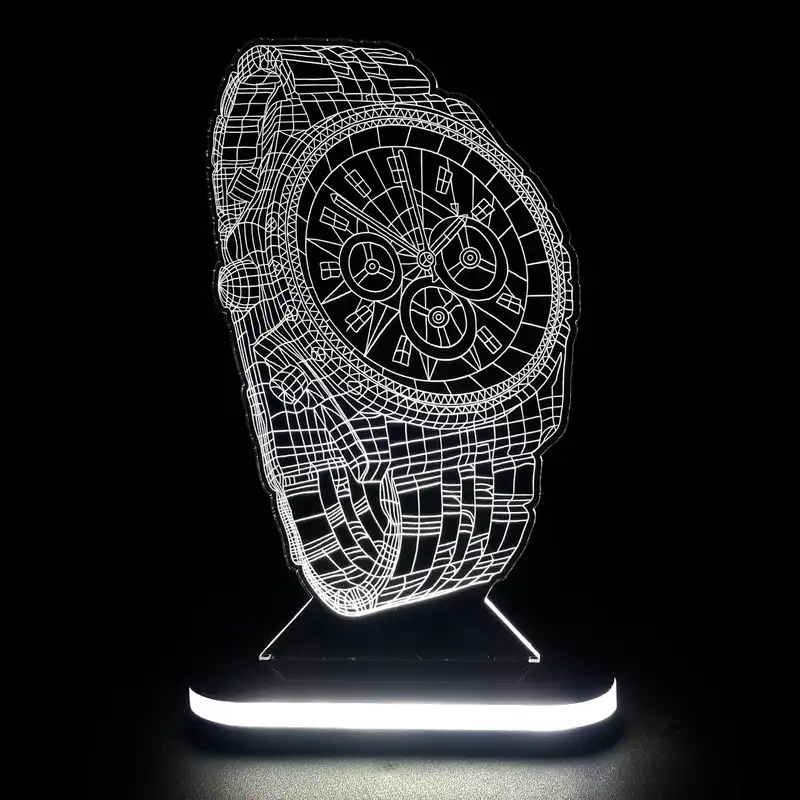 چراغ خواب طرح ساعت مچی کد 1006