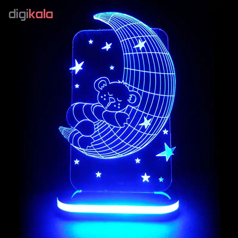 چراغ خواب طرح ماه کد 1091