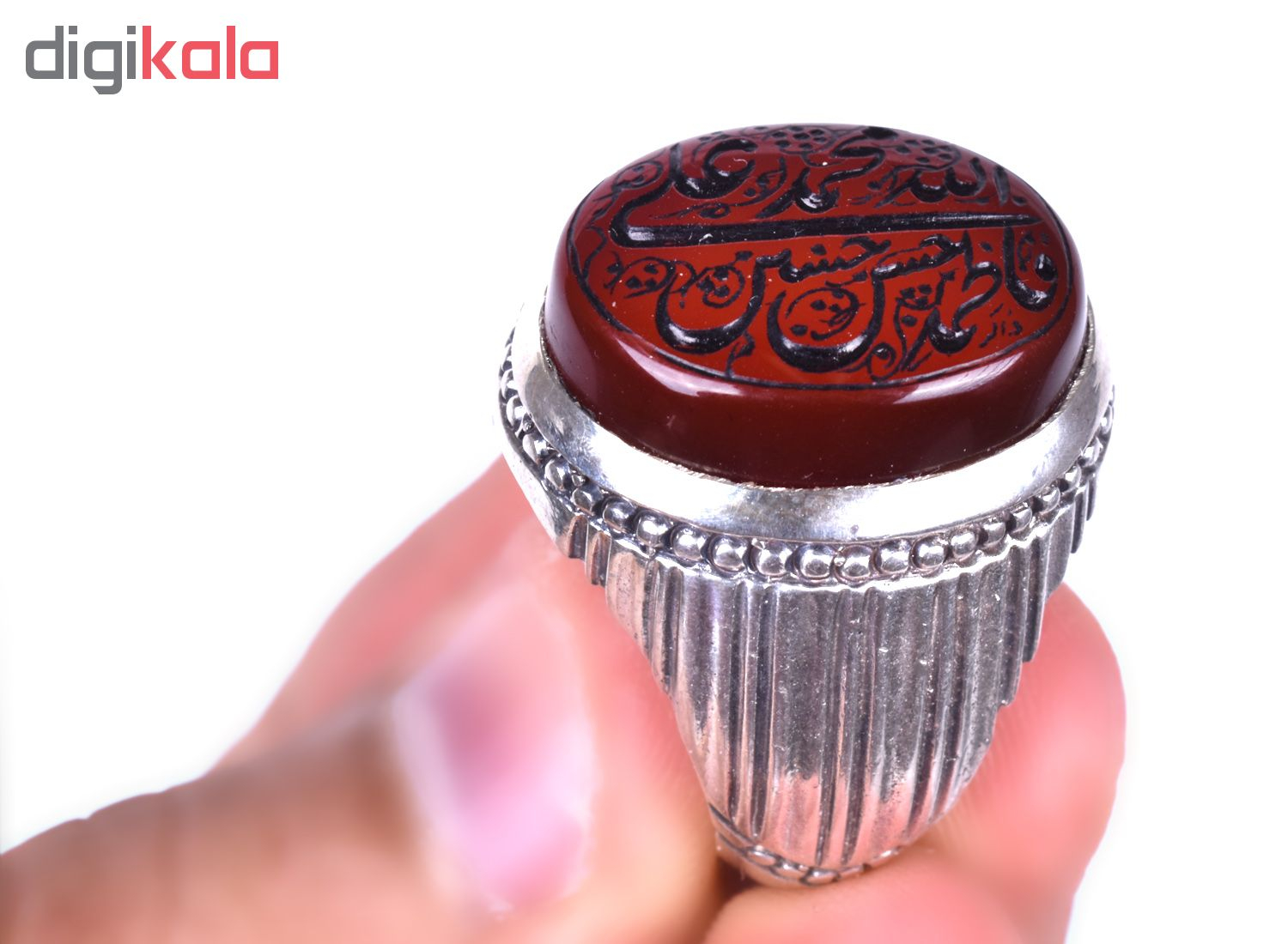 انگشتر نقره مردانه مدل MA105