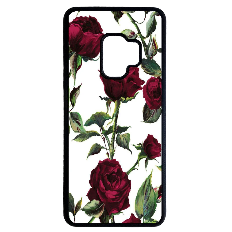 کاور طرح گل رز کد 9179 مناسب برای گوشی موبایل سامسونگ galaxy s9 plus