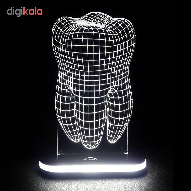 چراغ خواب طرح دندان کد 1098