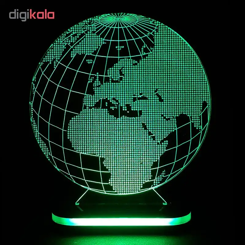 چراغ خواب طرح کره زمین کد 1100