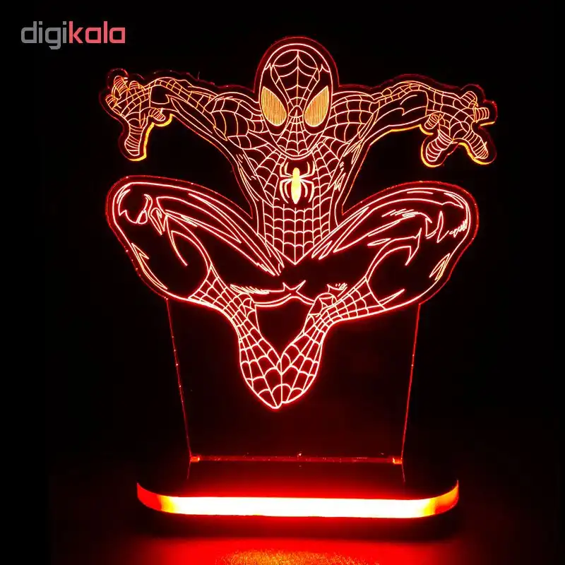 چراغ خواب طرح مرد عنکبوتی کد 1101