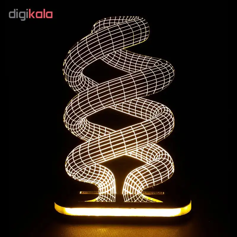 چراغ خواب طرح لامپ کم مصرف کد 1104