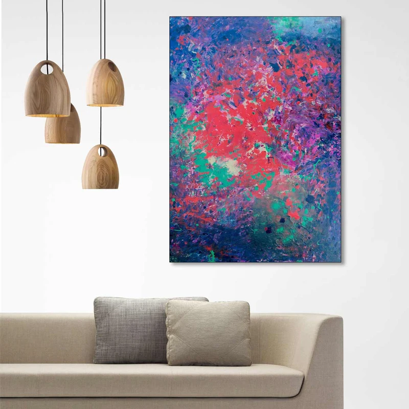 تابلو شاسی گالری استاربوی طرح انتزاعی مدل Art 10