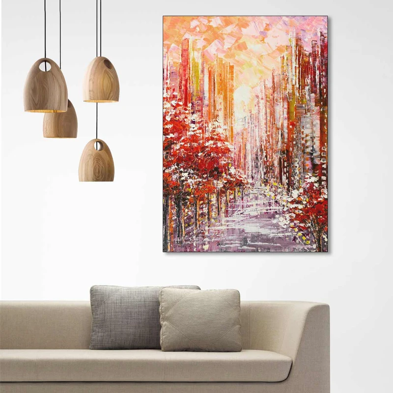 تابلو شاسی گالری استاربوی طرح پاییز مدل Art 1