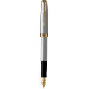 خودنویس پارکر سری Sonnet مدل Stainless Steel