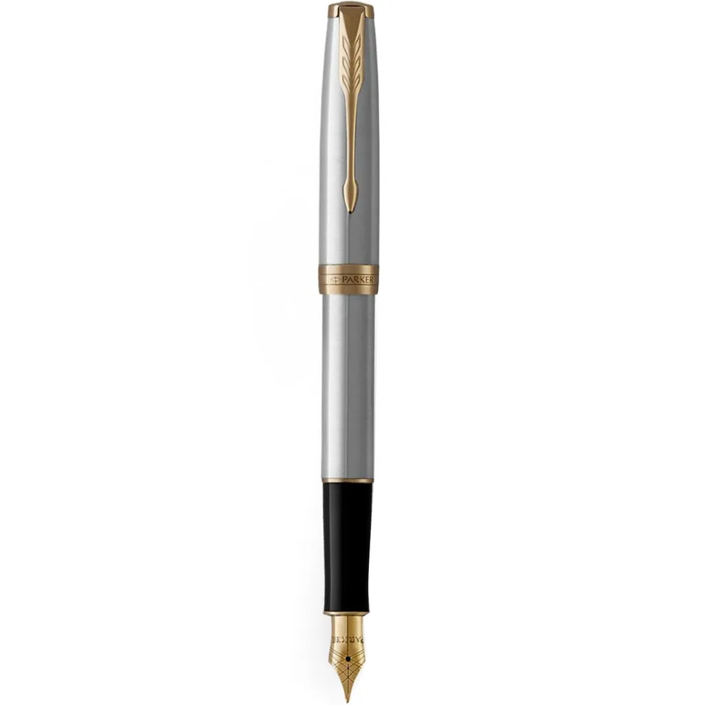 خودنویس پارکر سری Sonnet مدل Stainless Steel
