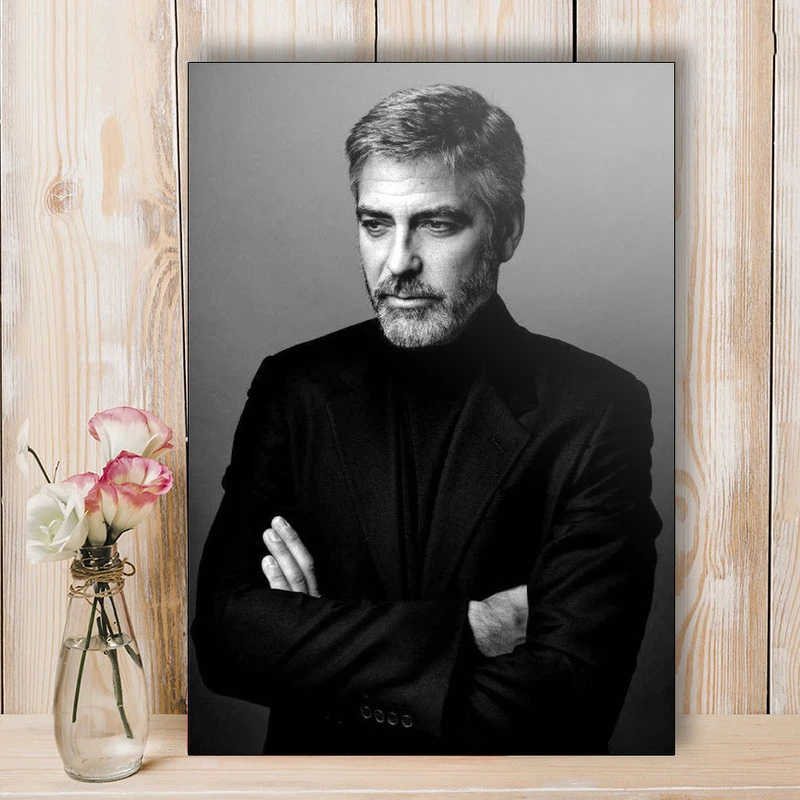 تابلو شاسی گالری استاربوی طرح جورج کلونی مدل بازیگران 044