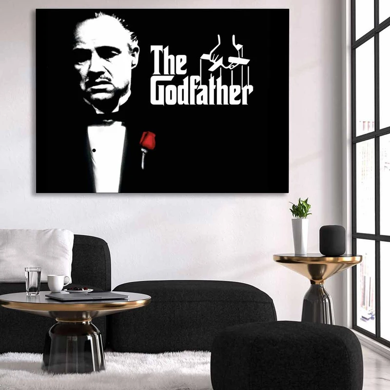 تابلو شاسی گالری استاربوی طرح فیلم God Father مدل بازیگران 0122