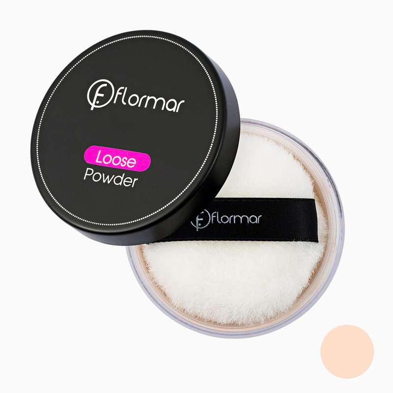 پودر تثبیت کننده آرایش فلورمار مدل Loose Powder شماره 01 پودر تثبیت کننده آرایش فلورمار مدل Loose Powder شماره 01