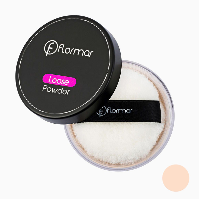 پودر تثبیت کننده آرایش فلورمار مدل Loose Powder شماره 01 پودر تثبیت کننده آرایش فلورمار مدل Loose Powder شماره 01