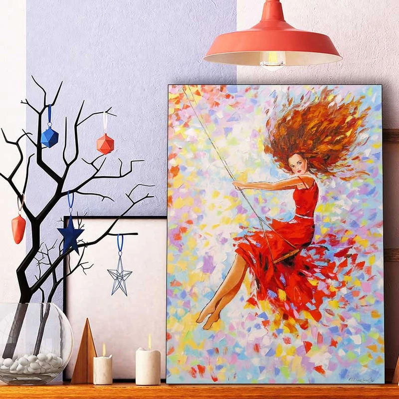 تابلو شاسی گالری استاربوی طرح عاشقانه مدل هنری 578