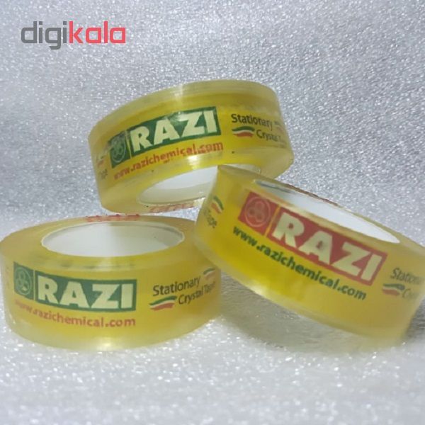 چسب نواری رازی کد 4 عرض 1.8 سانتی متر بسته 4 عددی main 1 2