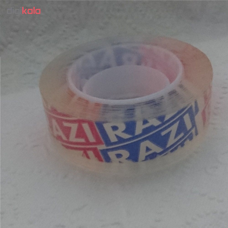 چسب نواری رازی کد 222 عرض 1.8 سانتی متر بسته 2 عددی
