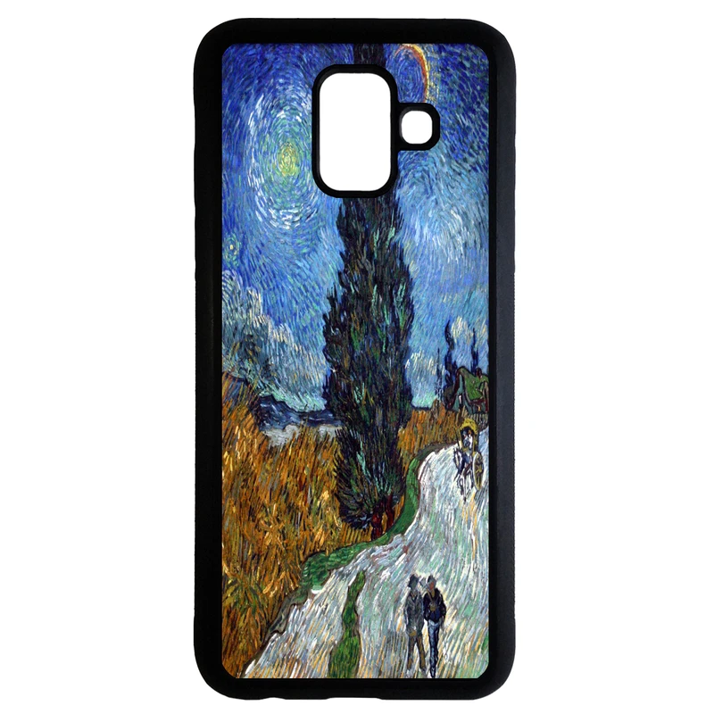 کاور طرح نقاشی کد 9365 مناسب برای گوشی موبایل سامسونگ galaxy a6 plus 2018