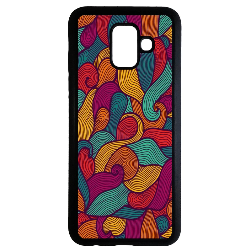 کاور طرح موج کد 9383 مناسب برای گوشی موبایل سامسونگ galaxy a6 plus 2018
