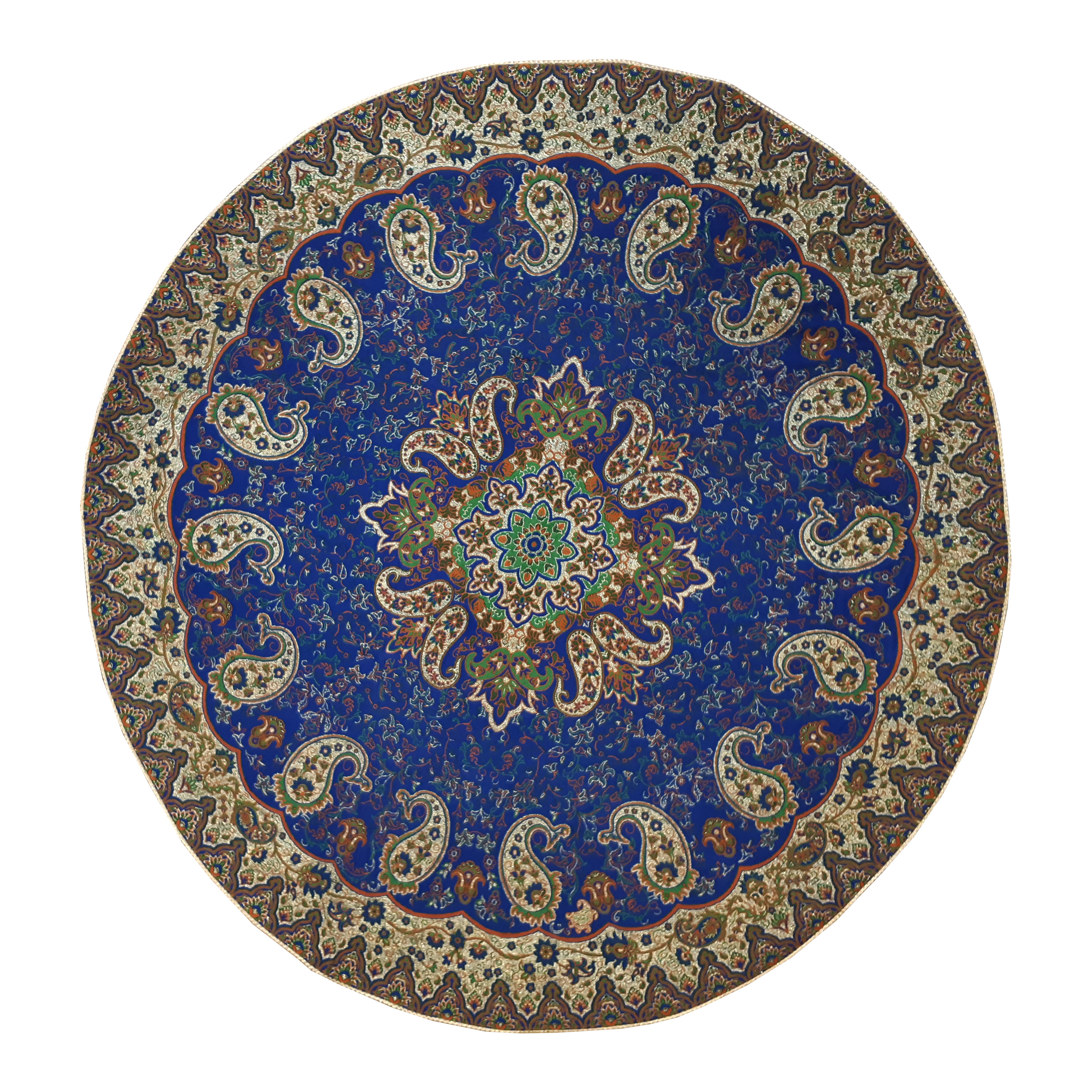 رومیزی ترمه طرح نسترن مدل AB/TR1/1