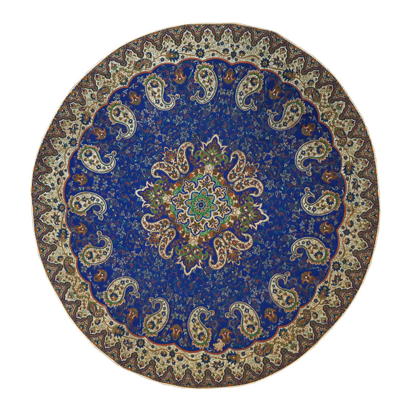 رومیزی ترمه طرح نسترن مدل AB/TR1/1