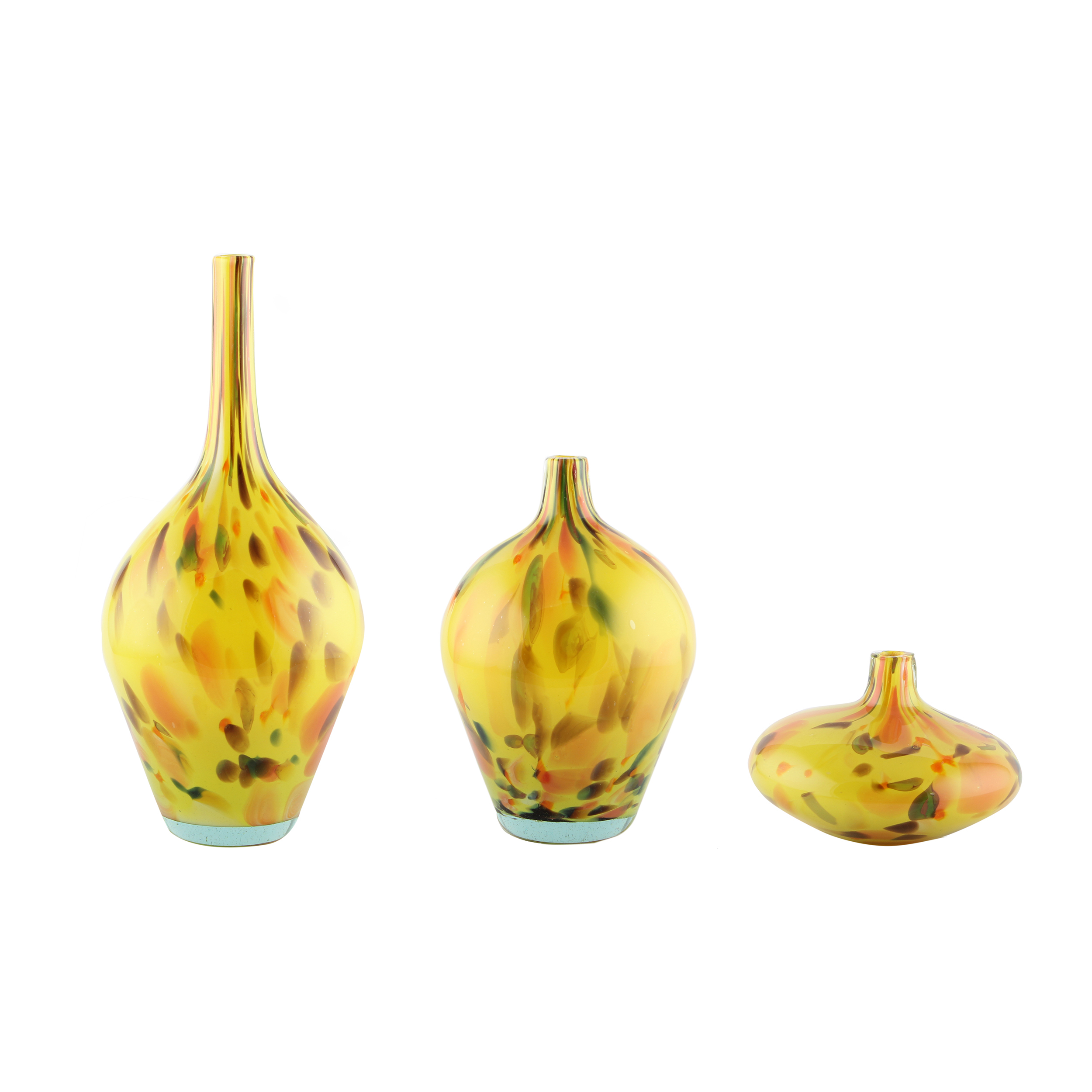 گلدان مدل YellowAlvan مجموعه 3 عددی
