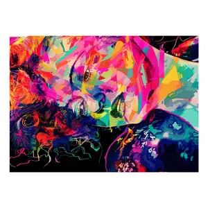 تابلو شاسی طرح وهم رنگ مدل Colorful 0023