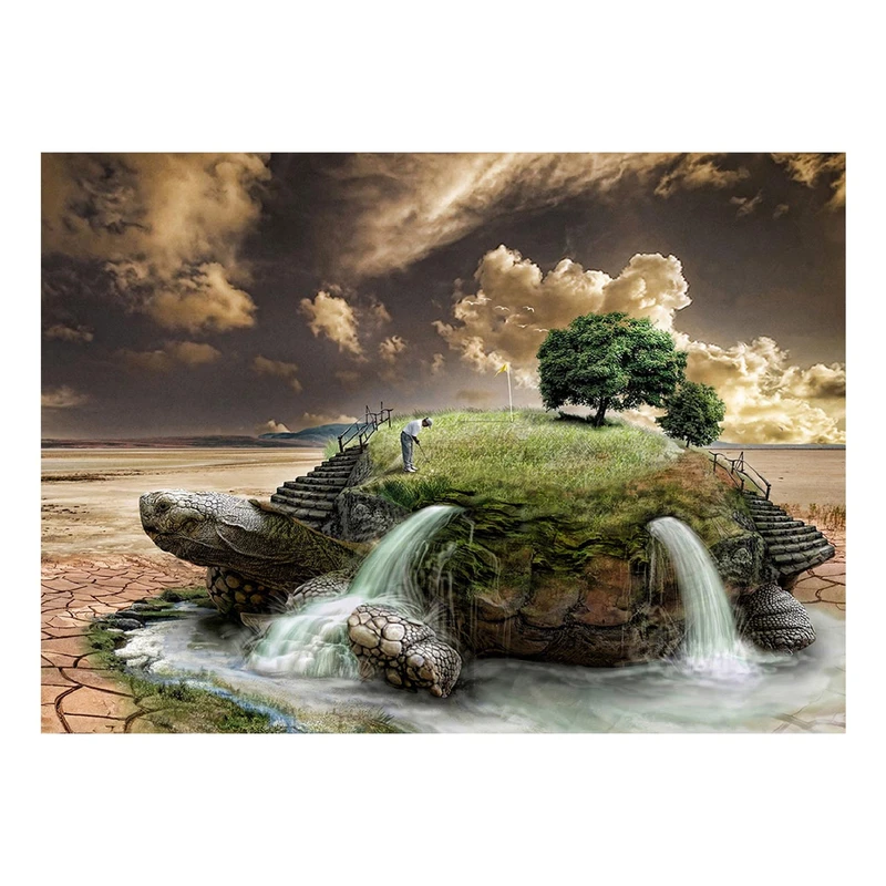 تابلو شاسی طرح Surrealistic view مدل Miscellaneous 0026