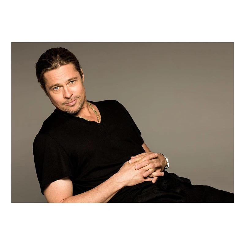 تابلو شاسی طرح برد پیت Artist Brad Pitt 0204