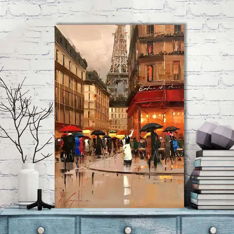 تابلو شاسی گالری استاربوی طرح برج ایفل و پاریس کد 232