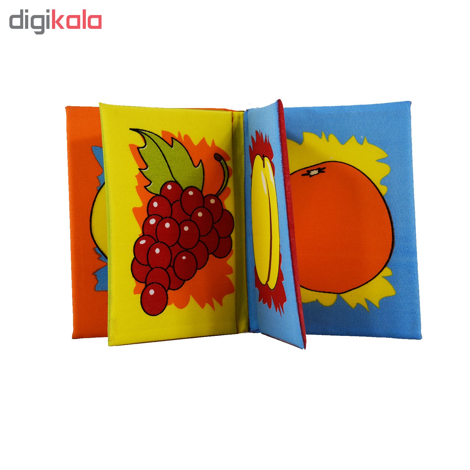 کتاب کودک طرح میوه ها کد 02