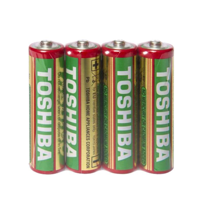 باتری قلمی توشیبا مدل Heavy Duty R6 بسته 4 عددی باتری قلمی توشیبا مدل Heavy Duty R6 بسته 4 عددی