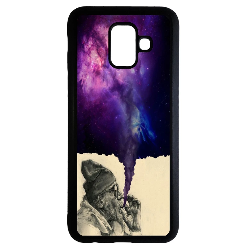 کاور طرح پیرمرد کد 9556 مناسب برای گوشی موبایل سامسونگ galaxy j6 2018