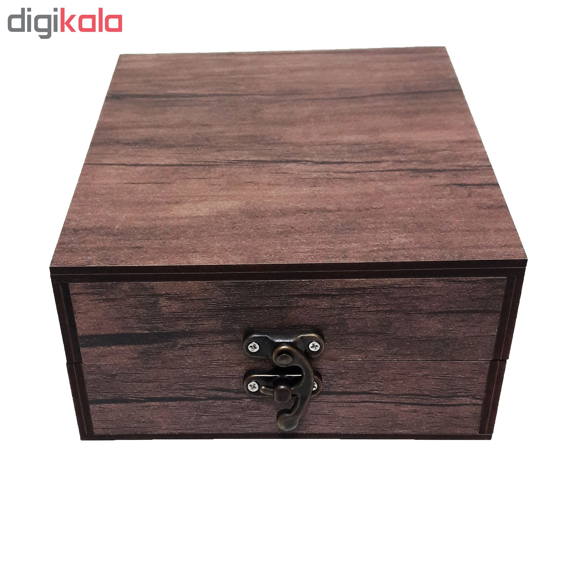 جعبه هدیه چوبی کادو آیهان باکس مدل 76