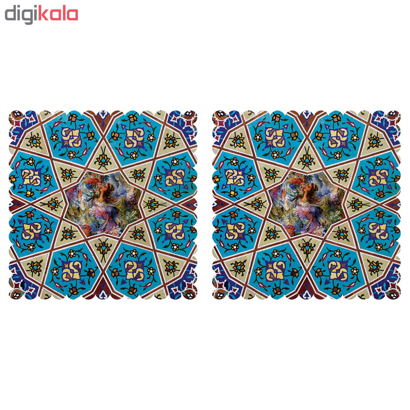 ست رومیزی 2 تکه مدل T3-42409