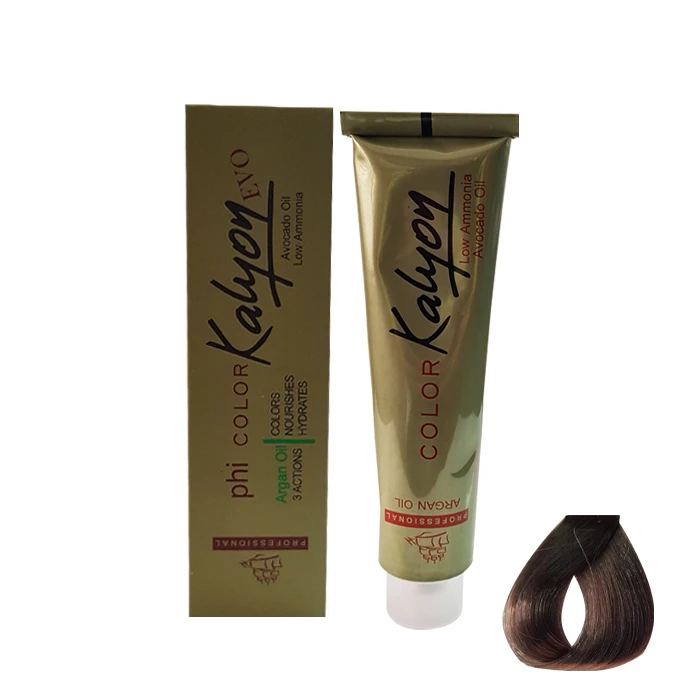  رنگ مو کالیون شماره C6 حجم 125 میلی لیتر رنگ بلوند دودی 