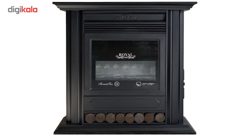 بخاری گازی مروارید سوز شرق طرح شومینه رویال مدل 28000