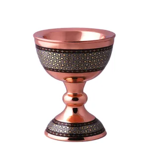سنگاب خاتم کاری مسی کد02500