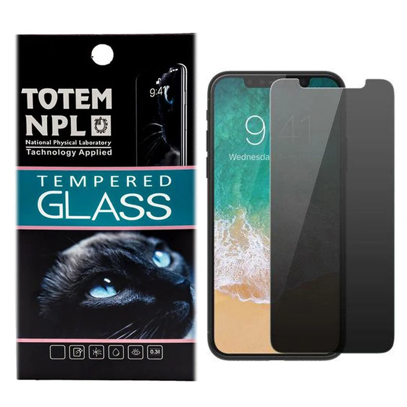 محافظ صفحه نمایش توتم مدل Privacy مناسب برای گوشی موبایل اپل Iphone XR 