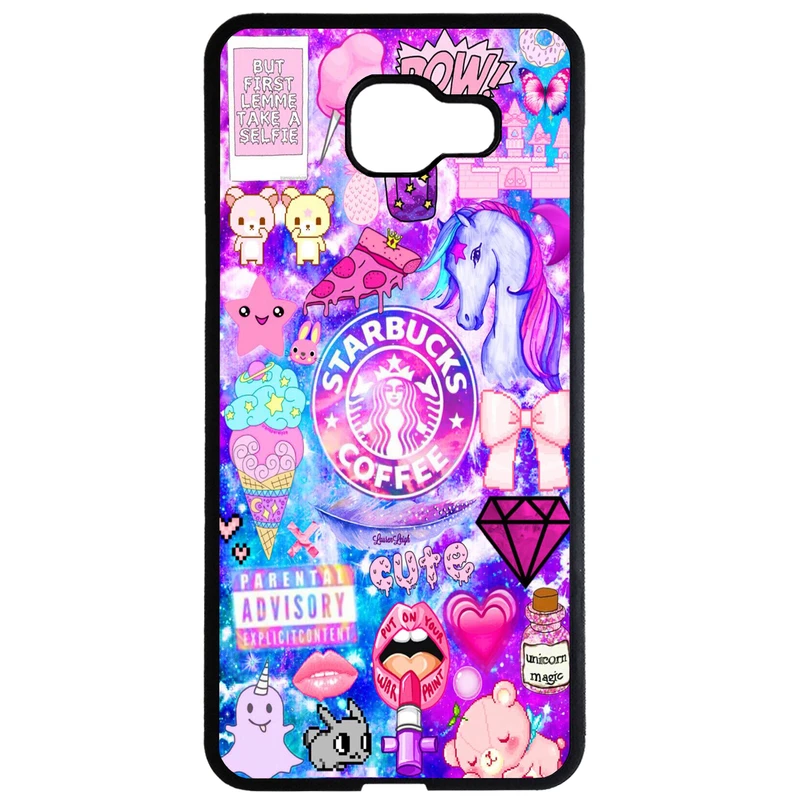 کاور طرح شلوغ کد 9678 مناسب برای گوشی موبایل سامسونگ galaxy a7 2016