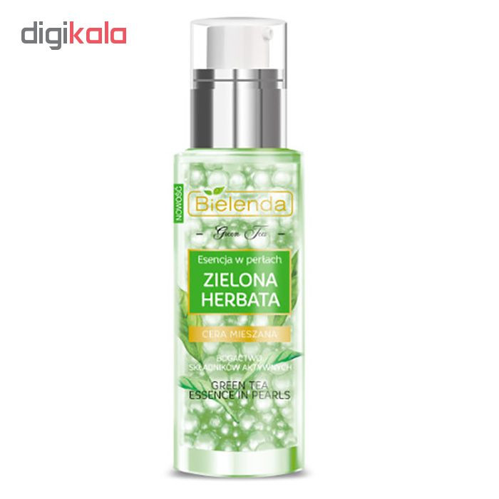 سرم پوست بی یلندا سری GREEN TEA ESSENCE IN PEARLS حجم ۳۰ میلی لیتر