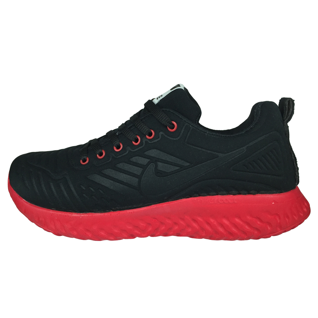 کفش مخصوص پیاده روی مردانه مدل B165 رنگ مشکی قرمز