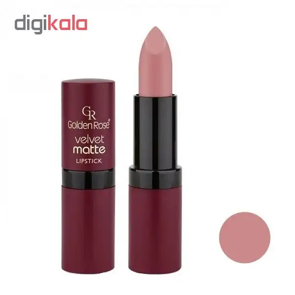 رژلب گلدن رز مدل Velvet شماره 03