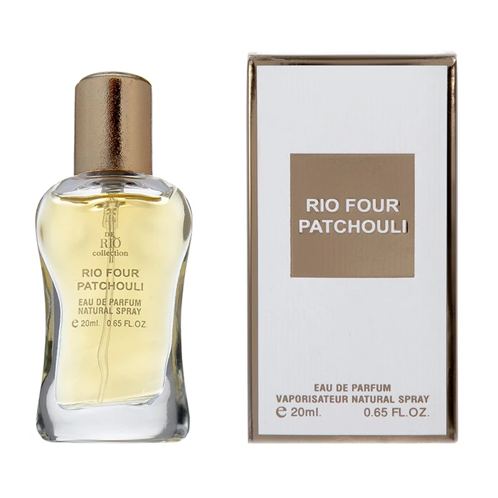 عطر جیبی زنانه ریو کالکشن مدل فور پاچولی حجم 20 میلی لیتر