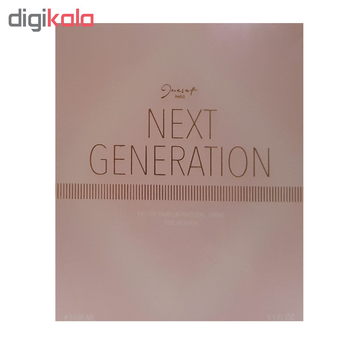 ادوپرفیوم زنانه ژک ساف مدل Next Generation حجم 100 میلی لیتر