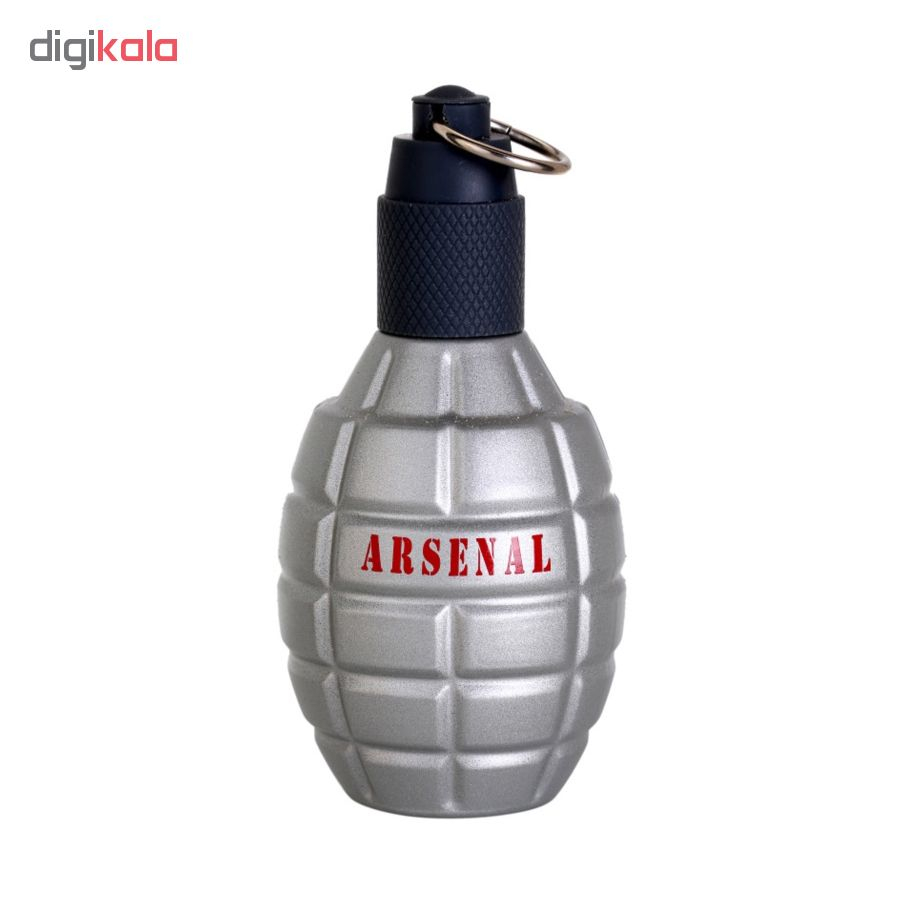 ادو پرفیوم ژیل کانتوئل مدل Arsenal Grey حجم 100 ملی لیتر