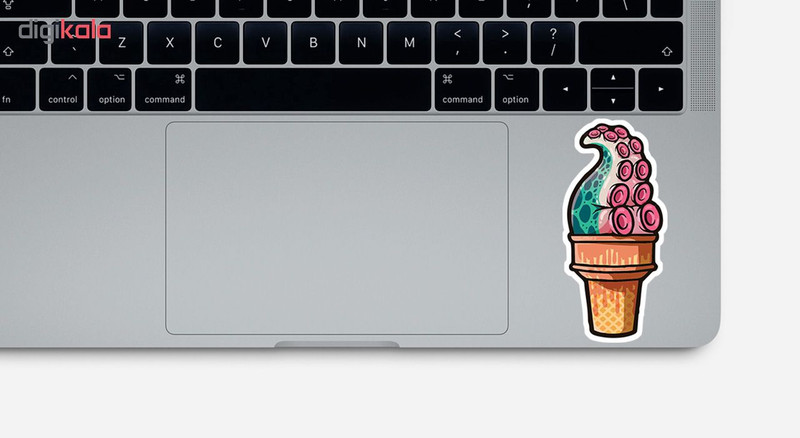 استیکر لپ تاپ طرح بستنی مدل kh19