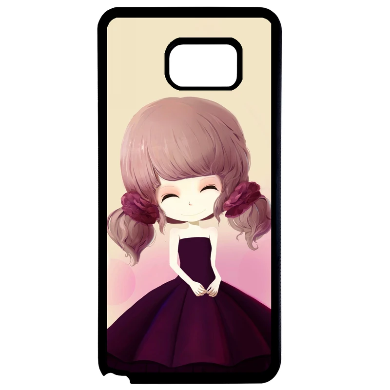 کاور طرح دخترانه کد 9905 مناسب برای گوشی موبایل سامسونگ galaxy note 5