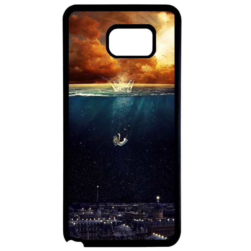 کاور طرح نقاشی کد 9964 مناسب برای گوشی موبایل سامسونگ galaxy note 5