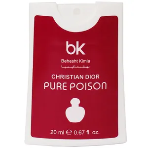 عطر جیبی زنانه بی کی مدل Pure Poison حجم 20 میلی لیتر