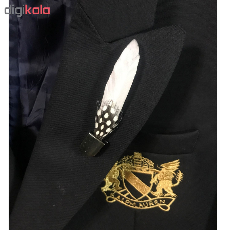 ست کراوات و گل کت مردانه هکس ایران مدل SET-LK W PAR