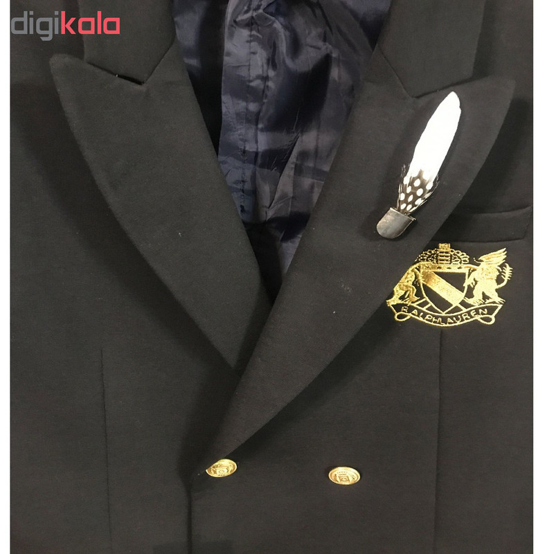 ست کراوات و گل کت مردانه هکس ایران مدل SET-LK W PAR